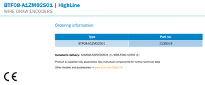Encoder lineare assoluto BSL sostituire per codificatore BTF08 - Product Image 5