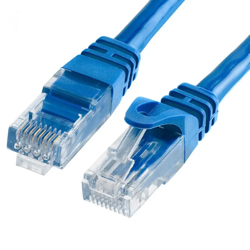 KICO Cat5/Cat5e/Cat6/Cat6a/Cat7 Rj45 Kabel Jaringan Ethernet UTP/Cat5e/STP Tembaga Murni/CCA Patch Cord 0.5M-30M