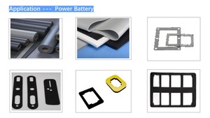 Factory Custom Silikon EPDM Gummi Schwamm Schaum zelle Schließen Silikon Gummi platte Wasserdichter Dichtung streifen - Product Image 2