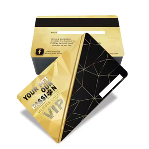 Logotipo de impresión personalizado, tarjeta de cupón de plástico PVC para rascar con código de barras y código QR - Product Image 1