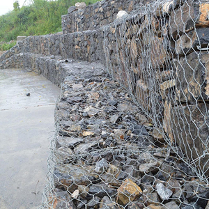 XBY Garten landschaft Gartenarbeit Gabion Net Hochwertige Eisen Anti Wand verzinkt geschweißt Gabion Box