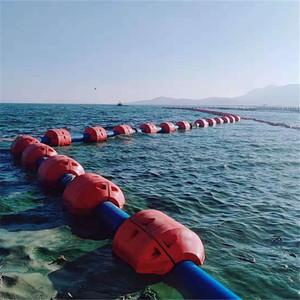 Flotador de tubo de dragado de plástico HDPE de alta densidad Marina flotador descarga de arena tubería de dragado boya flotador de tubo de plástico - Product Image 5