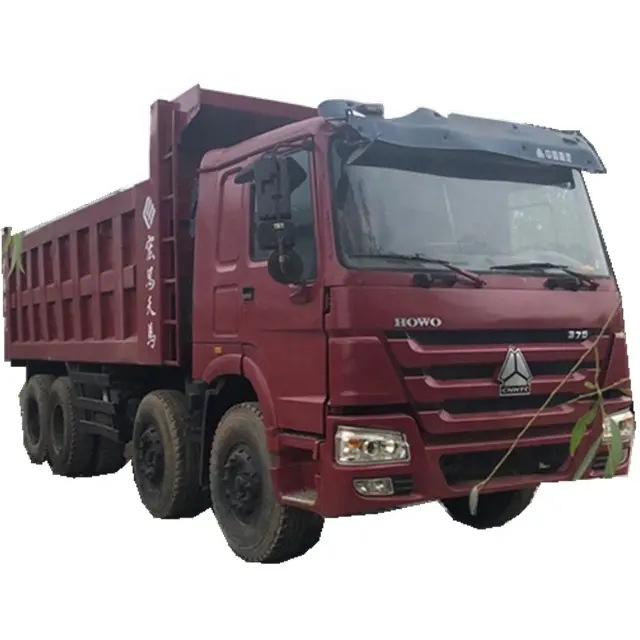 Truk Sampah Bekas HOWO 375 Truk Sampah Bekas untuk Dijual/Howo 336 /375hp Penggunaan Baik Truk 25 Ton 10 Roda Penjualan Truk Tipper