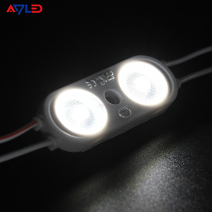 Lightbox yüksek parlaklık için lens DC12V 260lm ile 24v 2w yüksek güç su geçirmez ip67 LED enjeksiyon modülü - Product Image 1