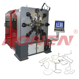 12轴8毫米数控无凸轮线材成型机强力多滑丝弹簧卷取制造机 - Product Image 6