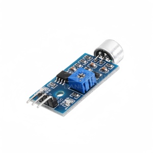 Módulo de sensor de sonido/módulo de detección de sonido Módulo de silbato interruptor activado por voz salida de nivel alto y bajo DIY - Product Image 2