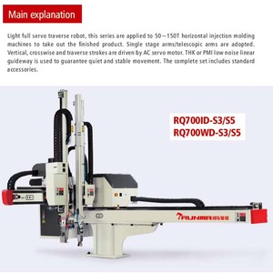 Roboter bereiten tasche kamera roboter arm spritzguss programmierbare robotic arm picker für injektion maschine - Product Image 5
