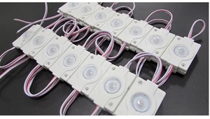 Super Bright 3030 <strong>LED</strong> Module Light Strip Tape Lamp 1LED <strong>12V</strong> <strong>1.5W</strong> Injection PVC Mini Small Size Cover IP65 Waterproof Back Sign - Product Image 2
