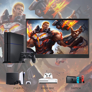Factory Price 17.3 Inch Ultrathin Multiparameter Portable <strong>Monitor</strong> Laptop Single Screen Portable Display for PS4 PS5 Game Screen