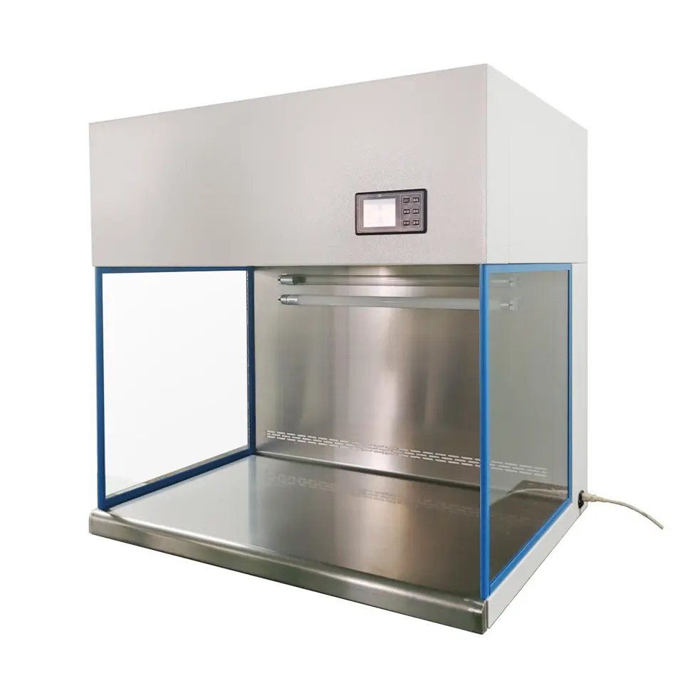 Vendita su misura della fabbrica ISO classe 5 100 verticale flusso pulito cabinet per alimenti e bevande