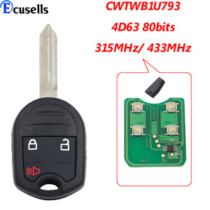 Uzaktan kumanda araba anahtarı için Ford Expedition Explorer toros Flex fcc id: CWTWB1U793 315/433MHz ile 4D63 çip - Product Image 5