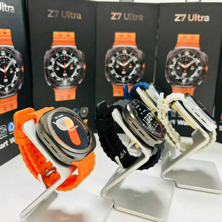 2024 ZTX多功能智能手表Z7 Ultra带睡眠跟踪器推送信息指南针游戏定制表盘Z7 Ultra手表
