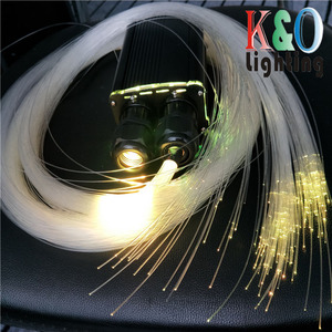 2pcs 16W RGBW(4 in 1 <strong>LED</strong>) /White <strong>LED</strong> Fiber Optic <strong>Star</strong> Ceiling Light Source Starry <strong>Star</strong> Fiber Optic Ceiling Light Decoration - Product Image 5