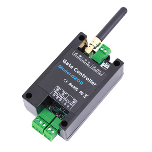 GSM-контроллер, GSM-переключатель G202 GSM 4G LTE, Открыватель ворот, дистанционное управление, одинарный релейный переключатель для открывания раздвижных ворот гаража - Product Image 1