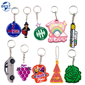 Factory Custom Logo 2D Soft Pvc Plastic Keychain Promotion Gift Uv <strong>Printing</strong> <strong>Key</strong> Chain 3D Silicone Rubber <strong>Key</strong> Ring Rubber Pvc Keychain - Product Image 6