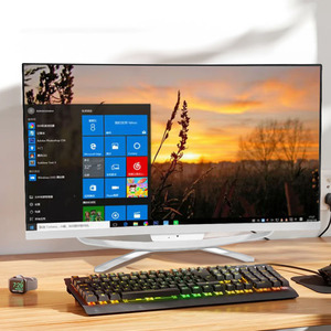 Office 23,8 Zoll Desktop i3 i5 i7 8G DDR3 256G 512GB SSD Mono block gebogener Bildschirm All-in-One-Computer
