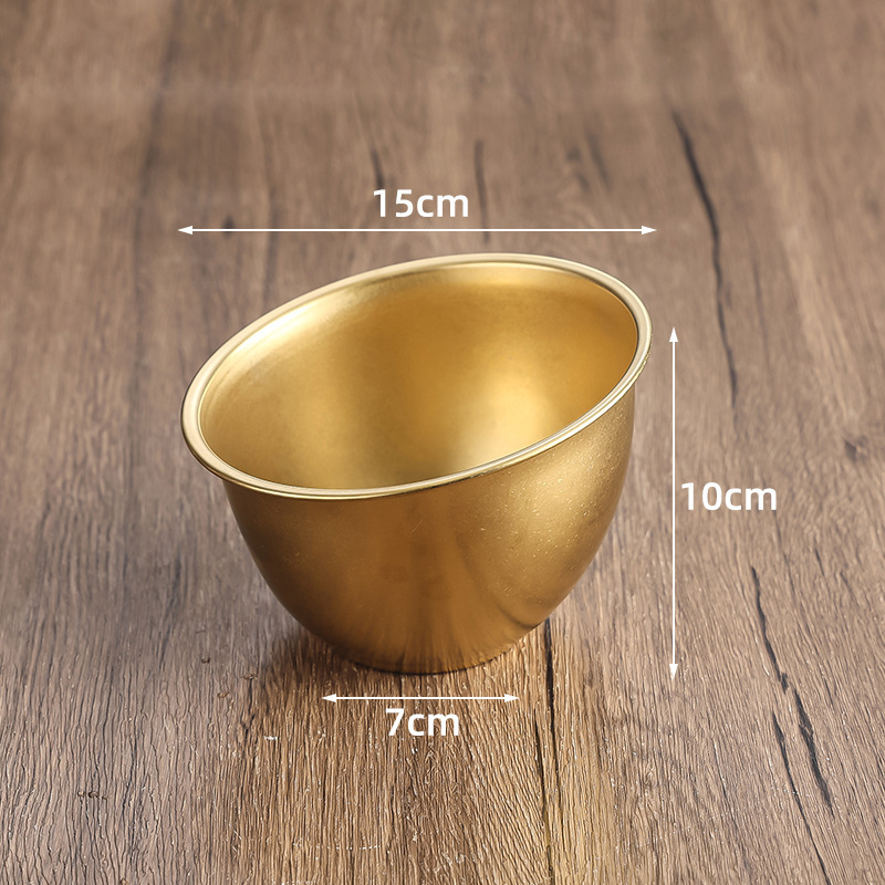 15cm Lettuce Bucket (Vintage Gold)