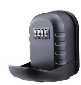 MZB壁掛け式金属製ボックスロックボックス、屋外キー収納、盗難防止ボックス - Product Image 1
