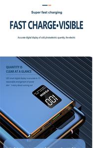 2023 New Model Hot Sale Bidirectional Quick Charge <strong>QC3.0</strong> <strong>Output</strong> Double <strong>Input</strong> Super Fast Charge <strong>Power</strong> <strong>Bank</strong> - Product Image 3