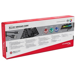 For Hyper X Alloy Origins Core RGB Mechanical Gaming <strong>Keyboard</strong> 87 <strong>Keys</strong> Black Red Axis for PC <strong>Computer</strong> Laptop - Product Image 5