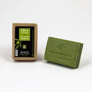 Olive oil soap bar private label bath supplies organic herbal OEM Body Scrubbing Wholesale Handmade Herbal Soap
