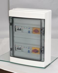Montaje HONI CAJA DE DISTRIBUCIÓN DE 24 VÍAS CON DC MCB & SPD & TIPO B RCCB & AISLADOR CAJA IMPERMEABLE AL AIRE LIBRE SISTEMA SOLAR PV personalizable - Product Image 3