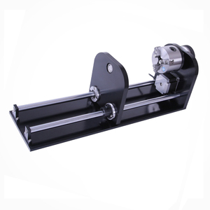 <strong>CNC</strong> <strong>ROUTER</strong> ACCESSORY F STYLE A-<strong>AXIS</strong>, ROTARY <strong>AXIS</strong> <strong>WITH</strong> 80MM 3-JAW 230MM TRACK - Product Image 1
