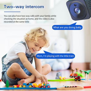 AS02 Baby Monitor Real Time Video Two Way Voice <strong>Intercom</strong> 1080P Wifi Home <strong>Security</strong> Camera <strong>System</strong> <strong>Wireless</strong> Video Mini Camera - Product Image 5