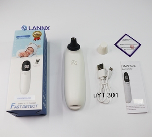 Lannx Uyt 301 <span class=keywords><strong>Mini</strong></span> Digitale Contactloze Infrarood Oorthermometer Klinische Koorts Digitale Temperatuurmeting Pistool Termometro - Product Image 6