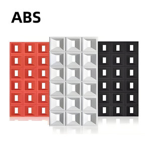 Outdoor ABS Hohl dekorative Wand Backstein dick doppelseitig für Hotel trennwand Moderne Steinblock Schaufenster dekoration - Product Image 2