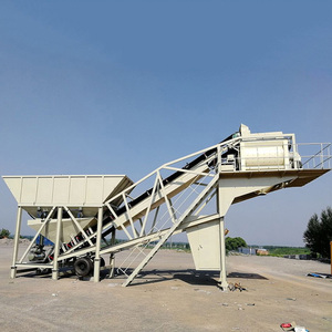 YILI vollautomatisch günstig 25 m3/stunde Mini klein tragbar vorgefertigt bereit zum mischen mobile Beton-Batterieanlage zu verkaufen - Product Image 5