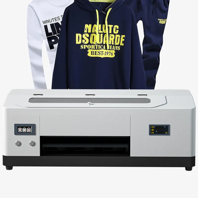 Penjualan terlaris pabrik penjualan langsung mesin cetak T-shirt Inkjet DFT Digital A3 Printer Dtf Film Pet Transfer panas