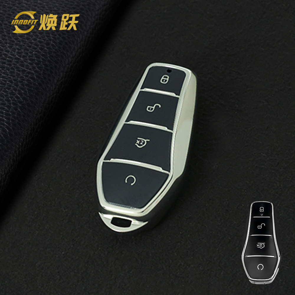 BYD1T1-Style colle noire-placage argent
