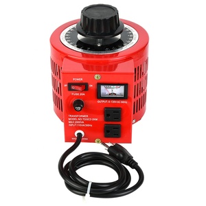 TDGC2-2KM regulador de voltaje de CA de Salida 0 ~ 130V 20A fase única nos enchufe 110V 2000W - Product Image 1