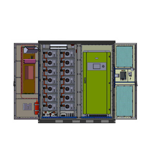 Sistema de almacenamiento de energía todo en uno 100kW 215kWh almacenamiento hogar comercial sistema de almacenamiento de energía solar batería con BMS inteligente