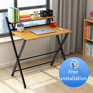 Escritorio de ordenador plegable simple y moderno instalación gratuita escritorio de casa mesa de ordenador de escritorio - Product Image 2