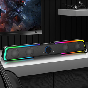 15inch Long bar Speakers Audio <strong>System</strong> Sound bar with Subwoofer 5.1 bluetooth Colorful Led Light Powerful Bass Gaming Soundbar - Product Image 4
