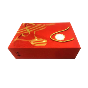 葡萄酒礼品盒包装与您自己的标志定制的酒纸包装的空礼品盒礼品瓦楞纸板箱 - Product Image 2