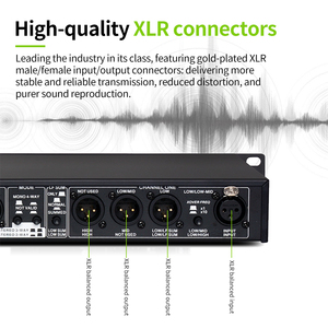 Loa hệ thống âm thanh DJ chuyên nghiệp RAYHAYES 234, kim loại, stereo 2 đường tiếng, mono 4 đường tiếng, bộ phân tần âm thanh, lọc cao tần, loa siêu trầm, sân khấu - Product Image 4