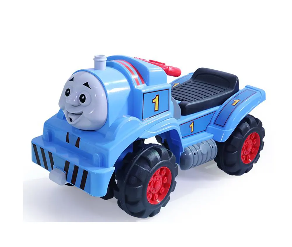 Nuovo arrivo auto giocattolo per bambini Cartoon Electric Ride On Truck Train giocattolo per bambini scooter per bambini