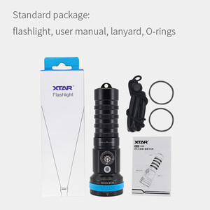 Xtar 1600lm Lock-Funktion Leistungs starke mehrfarbige rot-blaue UV-Multifunktions-Video-Foto-Taucht aschen lampe LED-Taschenlampe - Product Image 6