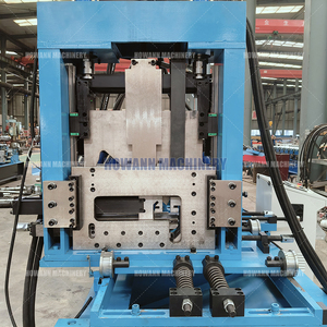 Full Automatic <strong>C</strong> Z Shape Aluminum Profile Roll Former Low <strong>Cost</strong> CZ Interchangeable Metal Steel Channel Machine - Product Image 2