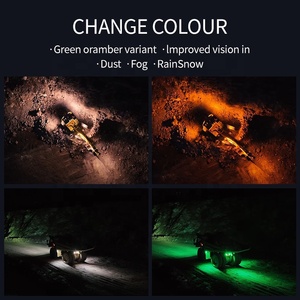 Color Changing Wireless Remote Control <strong>24v</strong> Head Bulldozer Excavator Tractor Intelligent Multifunctional <strong>Lamp</strong> 12v Led Work Light - Product Image 4
