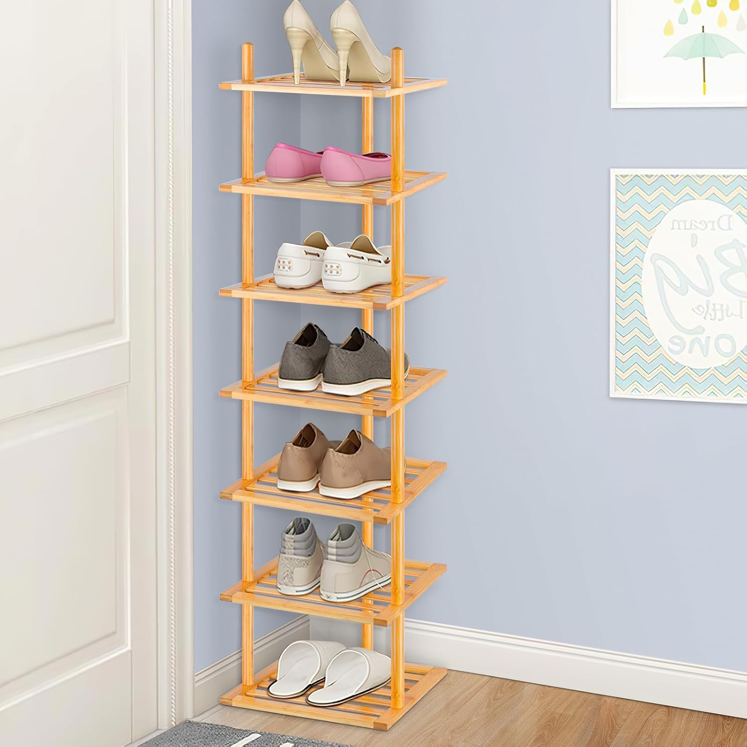 7-tier Tall Shoe Rac