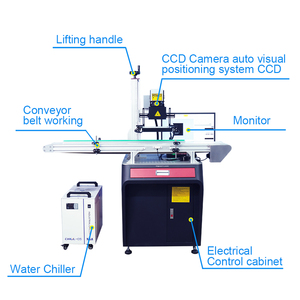 CCD Camera <strong>Automatic</strong> Visual Positioning <strong>System</strong> Industrial UV Laser Marking Engraving Machine for Lithium Battery - Product Image 3