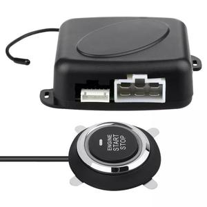 スマートPKEプッシュボタンスタートリモートスタートパッシブオートセントラルロッキングカードアキーレスプッシュリモートボタン - Product Image 1
