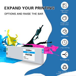 Goosam PHT50兼容墨盒袋DTF印刷油墨，适用于Mimaki TxF300-75 TxF150-75 TxF300-1600 DTF打印机，带芯片