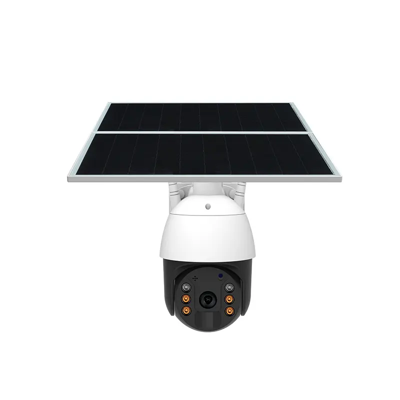 Fabricante profissional 24 horas de gravação longa + hibernação de baixa potência dual mode câmera solar wifi segurança ao ar livre cctv ip h