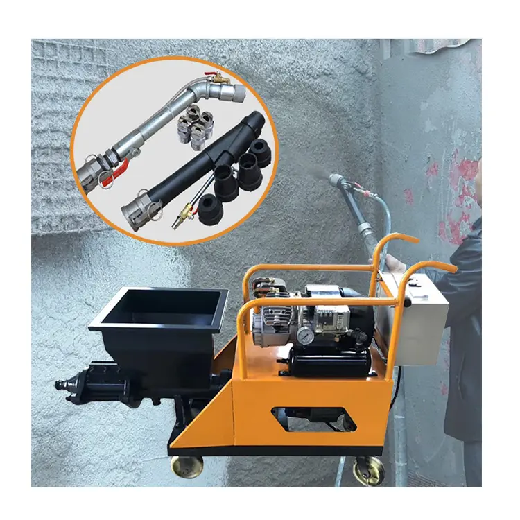Xigi máquina de pulverização de mortar, máquina pulverizadora de concreto/para pulverização de gesso/máquina de pulverização de tártaro