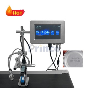 DJ228 Tintenstrahl-Codier maschine Automatischer Chargen-Tinten strahl drucker Verfalls datum QR-Code Flaschen karton codierer - Product Image 1